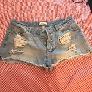 Shortie Jean shorts